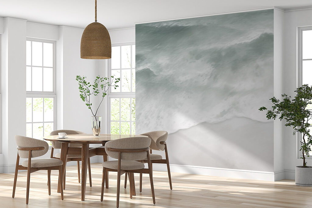 Waves crashing on a beach Waves crashing on a beach