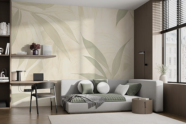Nature's soft, soothing leaf patterns Nature's soft, soothing leaf patterns