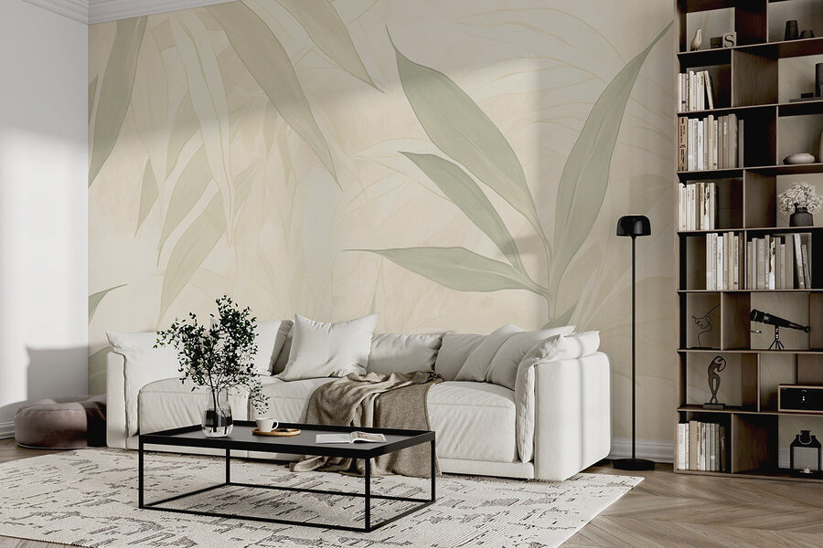Nature's soft, soothing leaf patterns Nature's soft, soothing leaf patterns