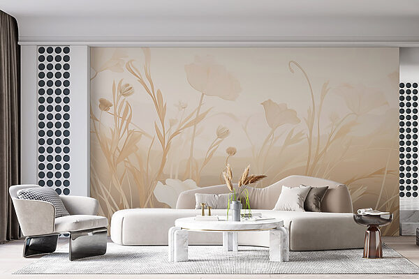 Delicate blooms in soft hues Delicate blooms in soft hues