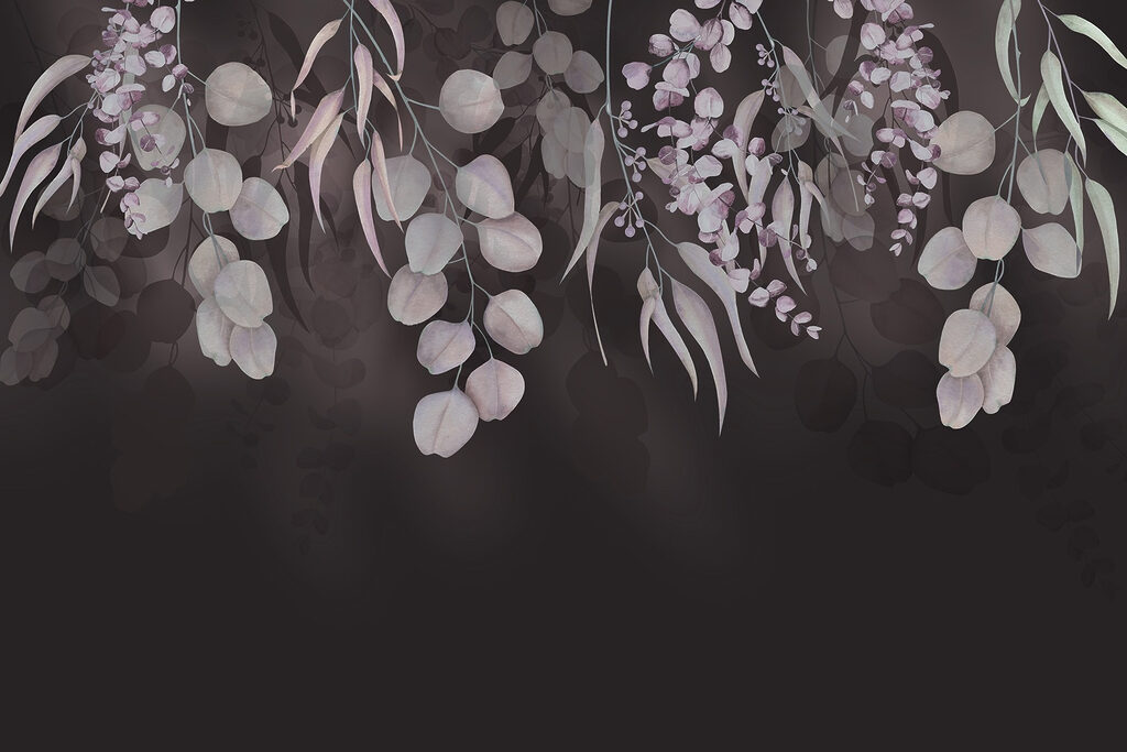 Delicate leaves in soft hues Delicate leaves in soft hues