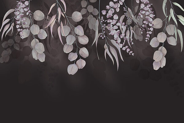Delicate leaves in soft hues Delicate leaves in soft hues