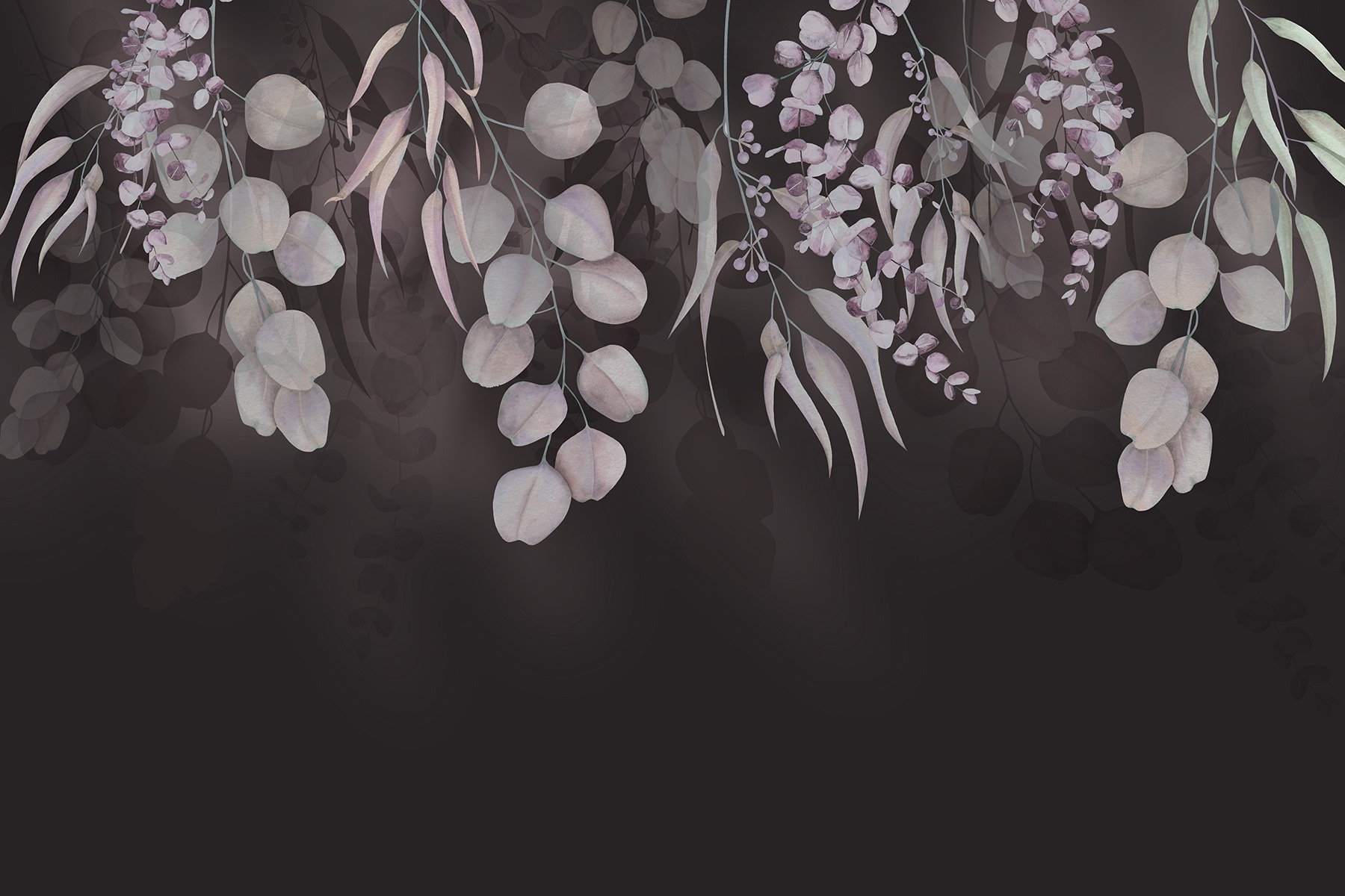 Delicate leaves in soft hues Delicate leaves in soft hues