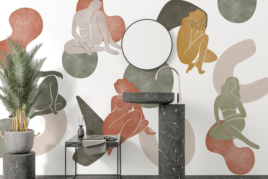 Group of women sitting on a circle