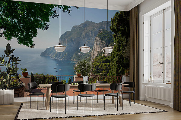 Balcony overlooking a body of water