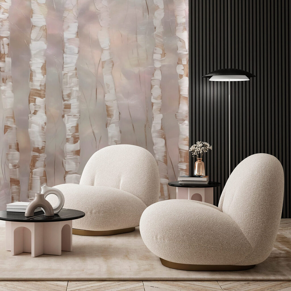 Whispers of nature through birch trees