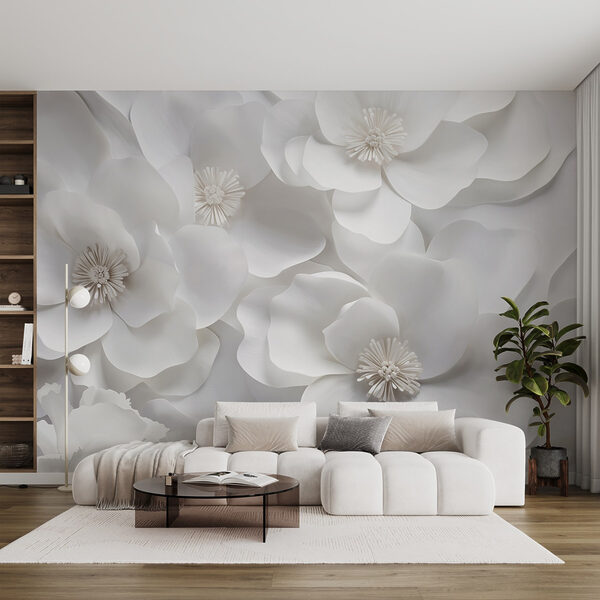 Group of white flowers