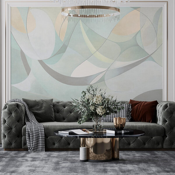 White and grey art White and grey art