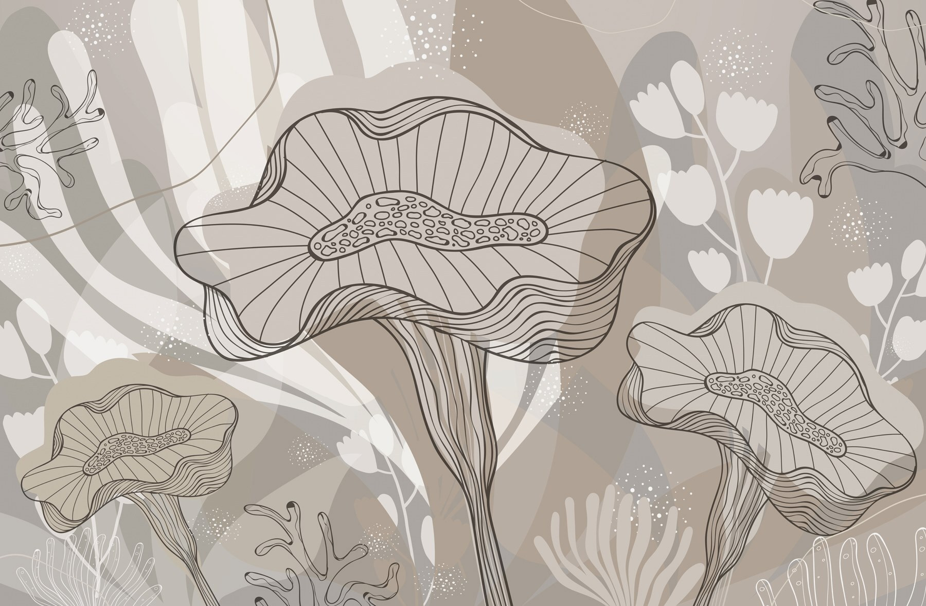 Drawing of flowers and plants Drawing of flowers and plants