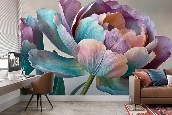 Delicate petals in soft hues. Delicate petals in soft hues.