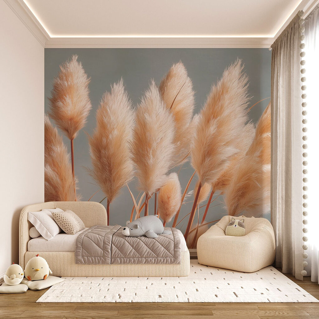 Group of fluffy plants