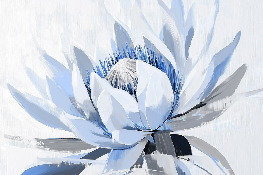 Gentle petals in soft hues.