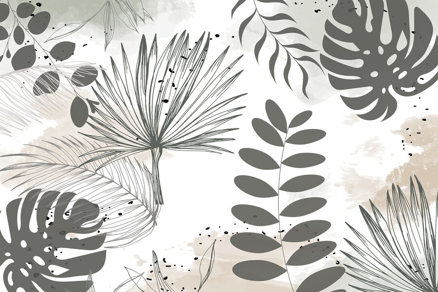 Wall murals Nature-inspired botanical illustration design - Image 4