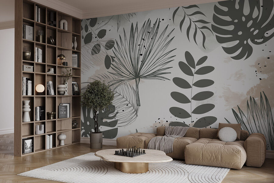 Wall murals Nature-inspired botanical illustration design - Image 2