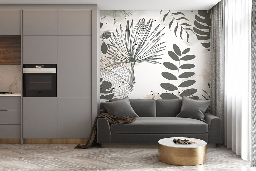 Wall murals Nature-inspired botanical illustration design - Image 3