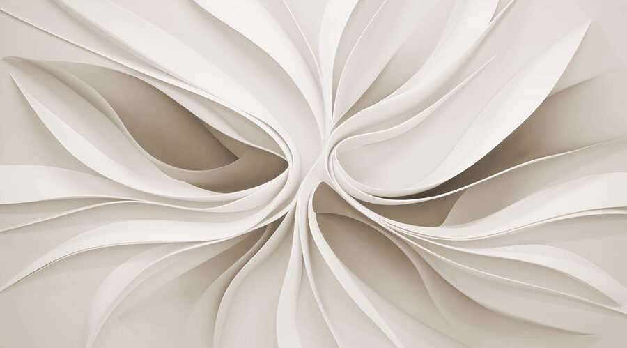 White swirly pattern