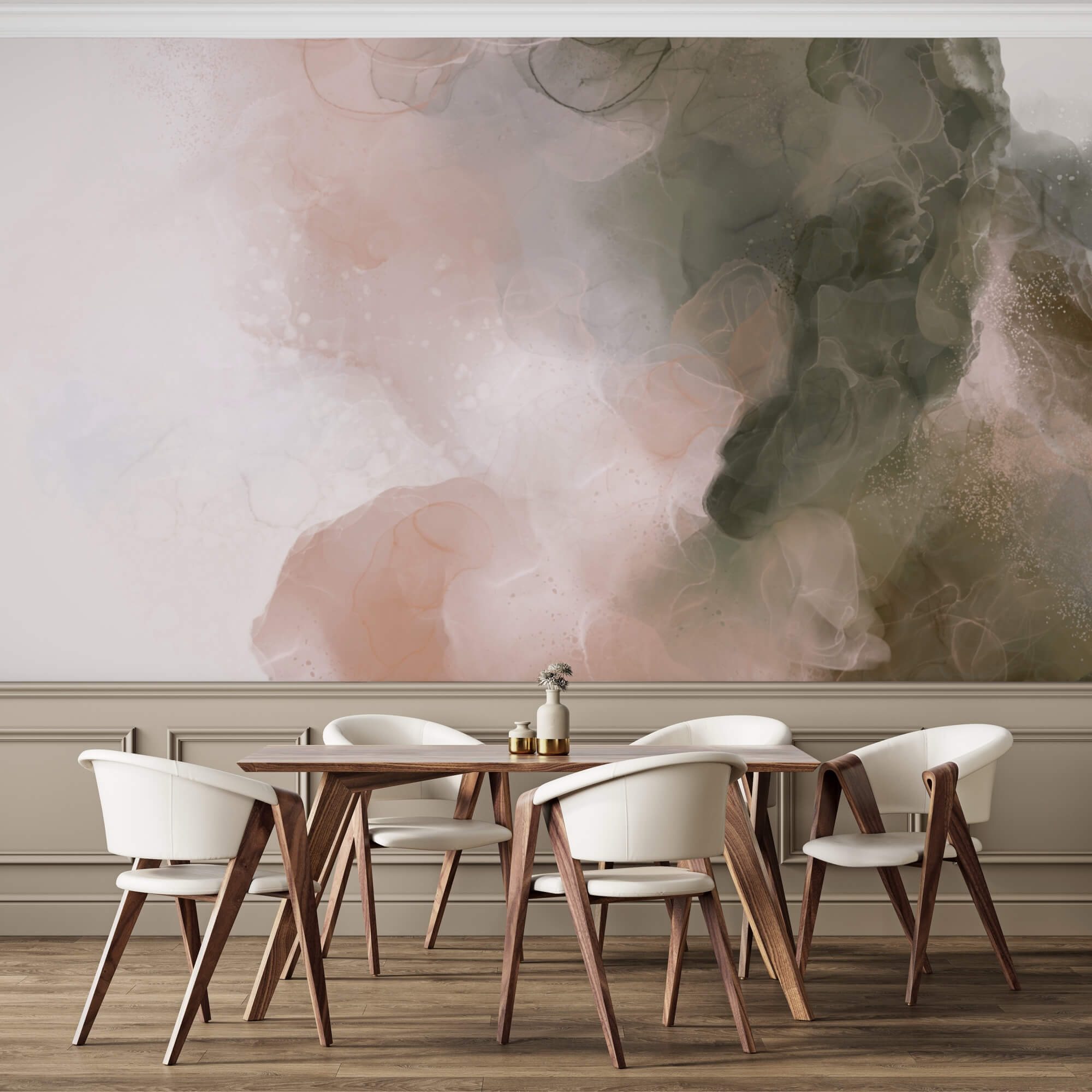 Soft hues blending in harmony