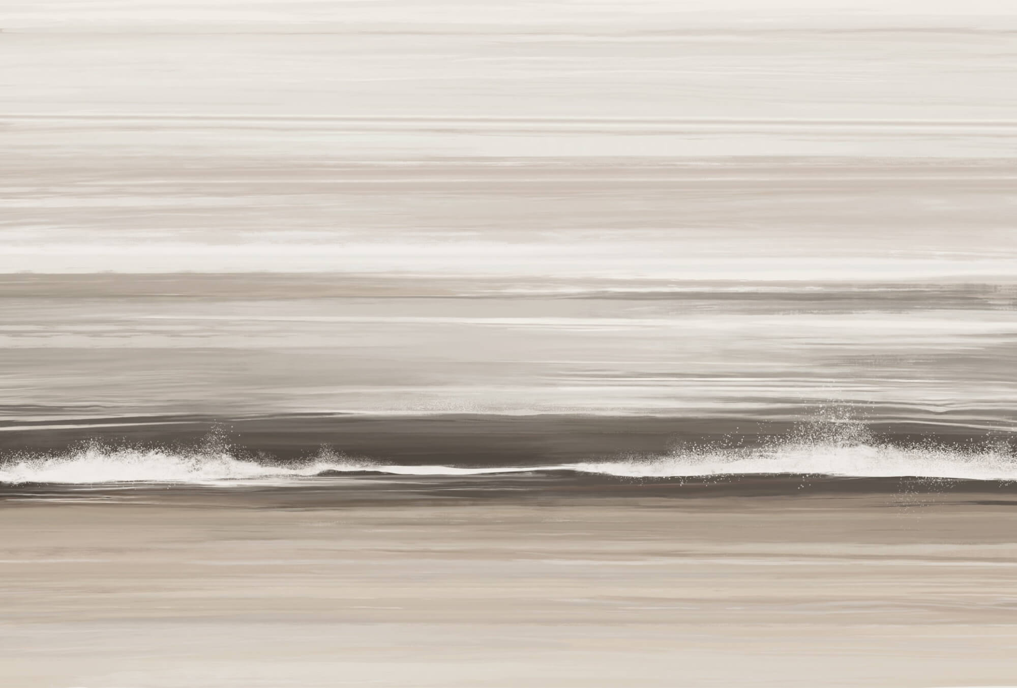 White and brown beach