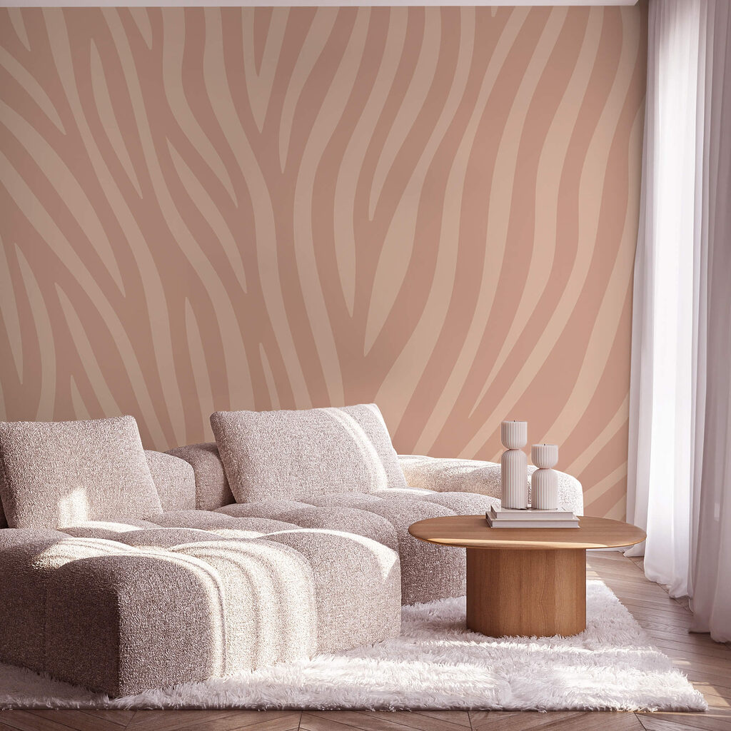Flowing lines in soft hues Flowing lines in soft hues