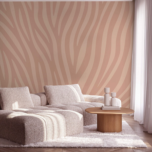 Flowing lines in soft hues Flowing lines in soft hues