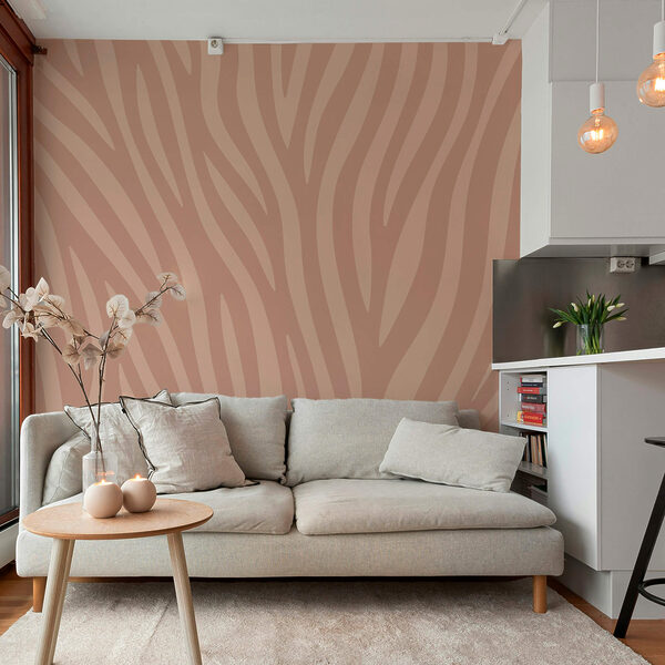 Flowing lines in soft hues Flowing lines in soft hues