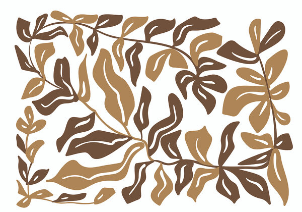 Brown and tan leaves Brown and tan leaves