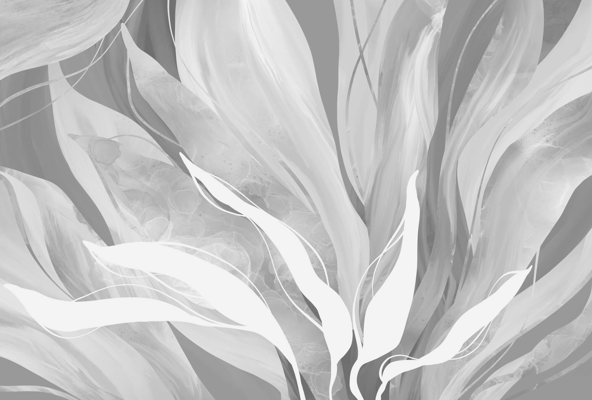 Whispers of soft, flowing shapes