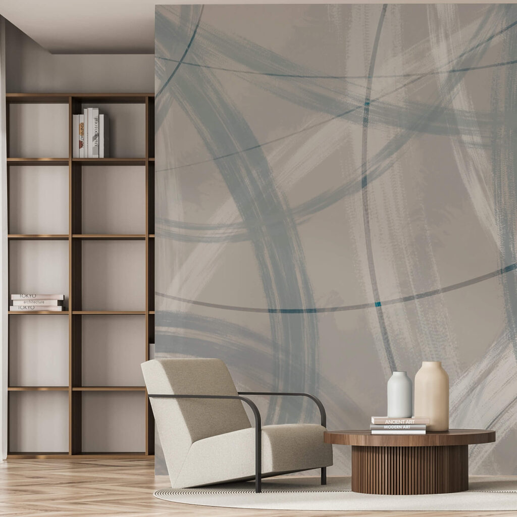 Grey and white background with circles and lines Grey and white background with circles and lines