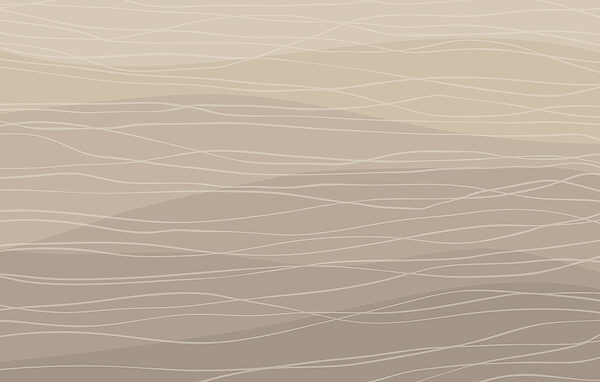 Brown and white wavy lines