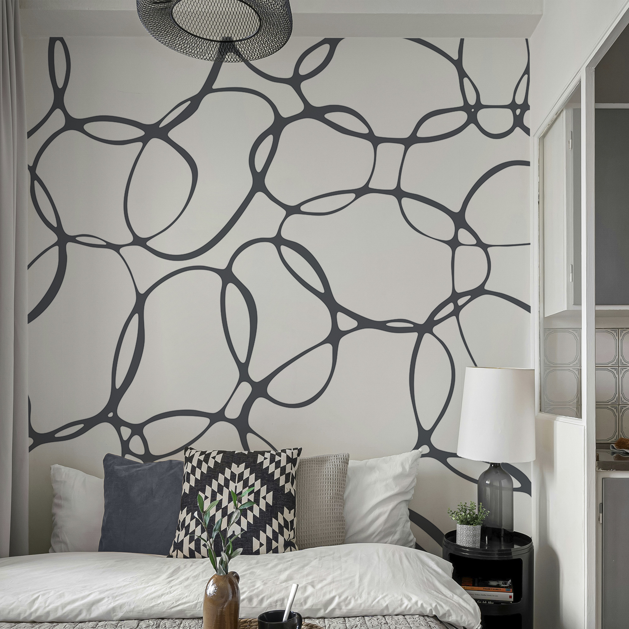 Black and white pattern Black and white pattern