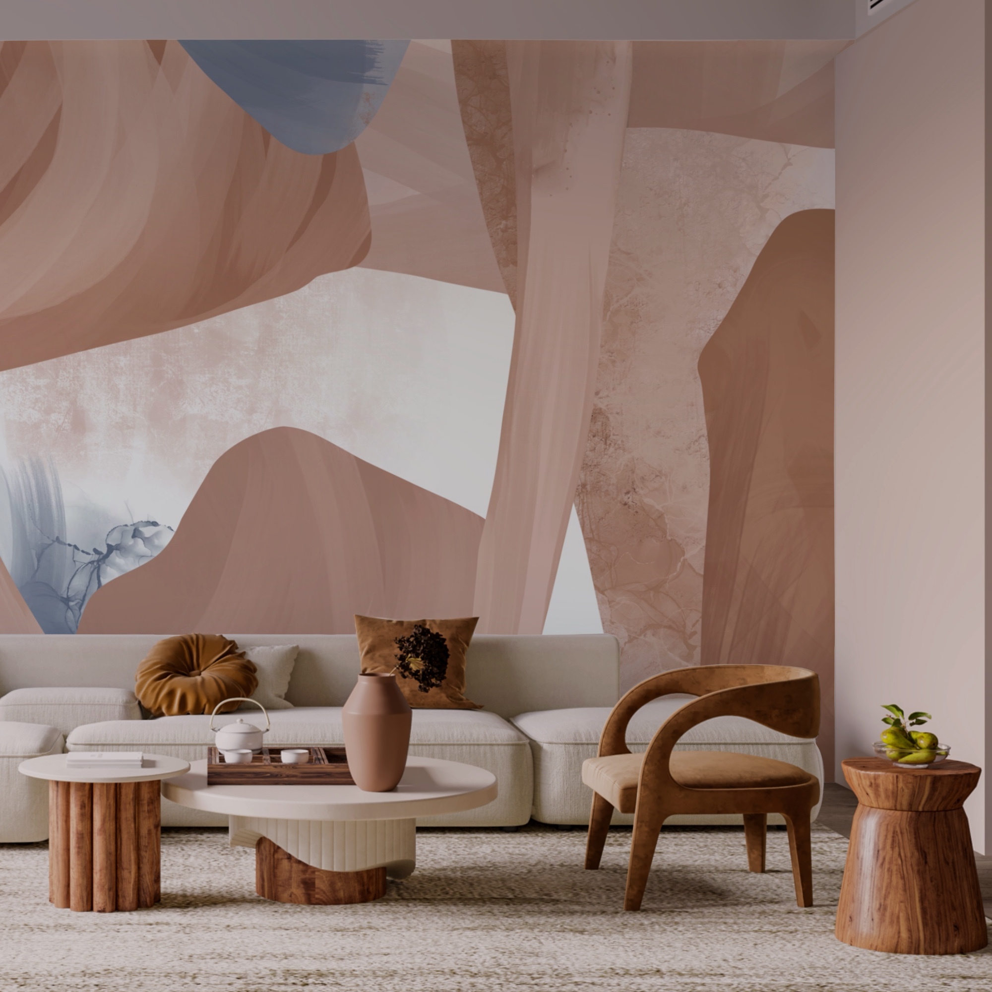 Painting of a variety of shapes