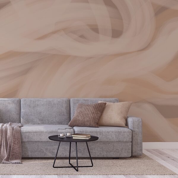 Soft waves in warm tones. Soft waves in warm tones.