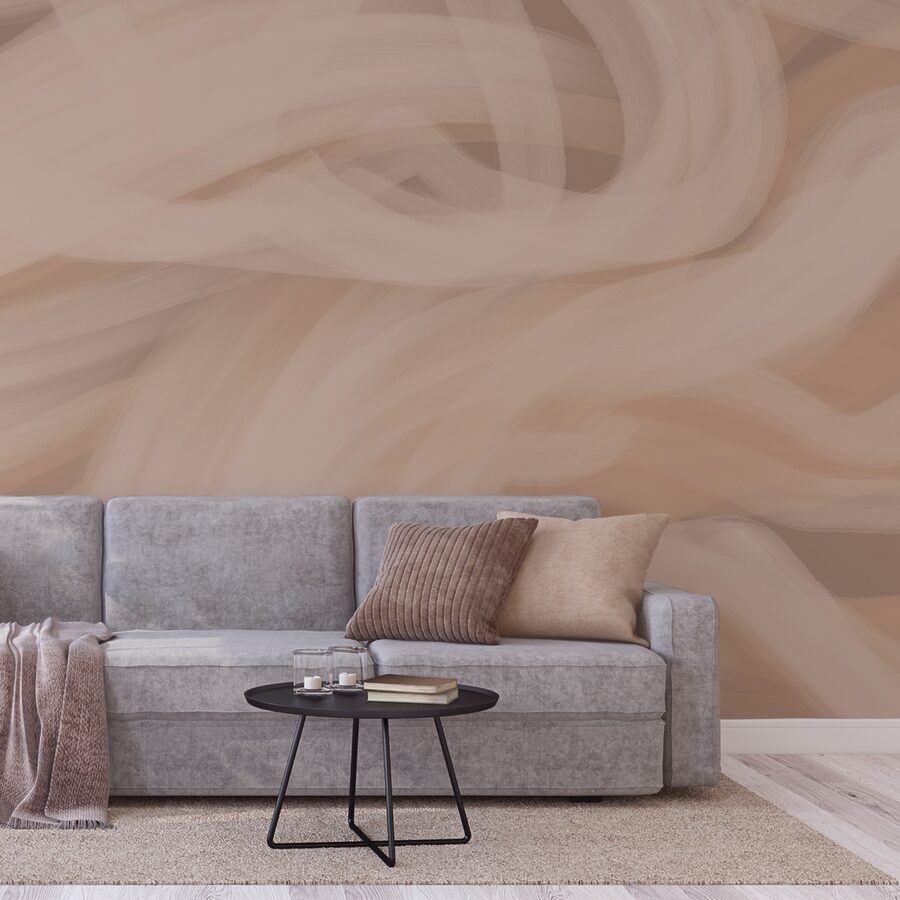 Soft waves in warm tones. Soft waves in warm tones.