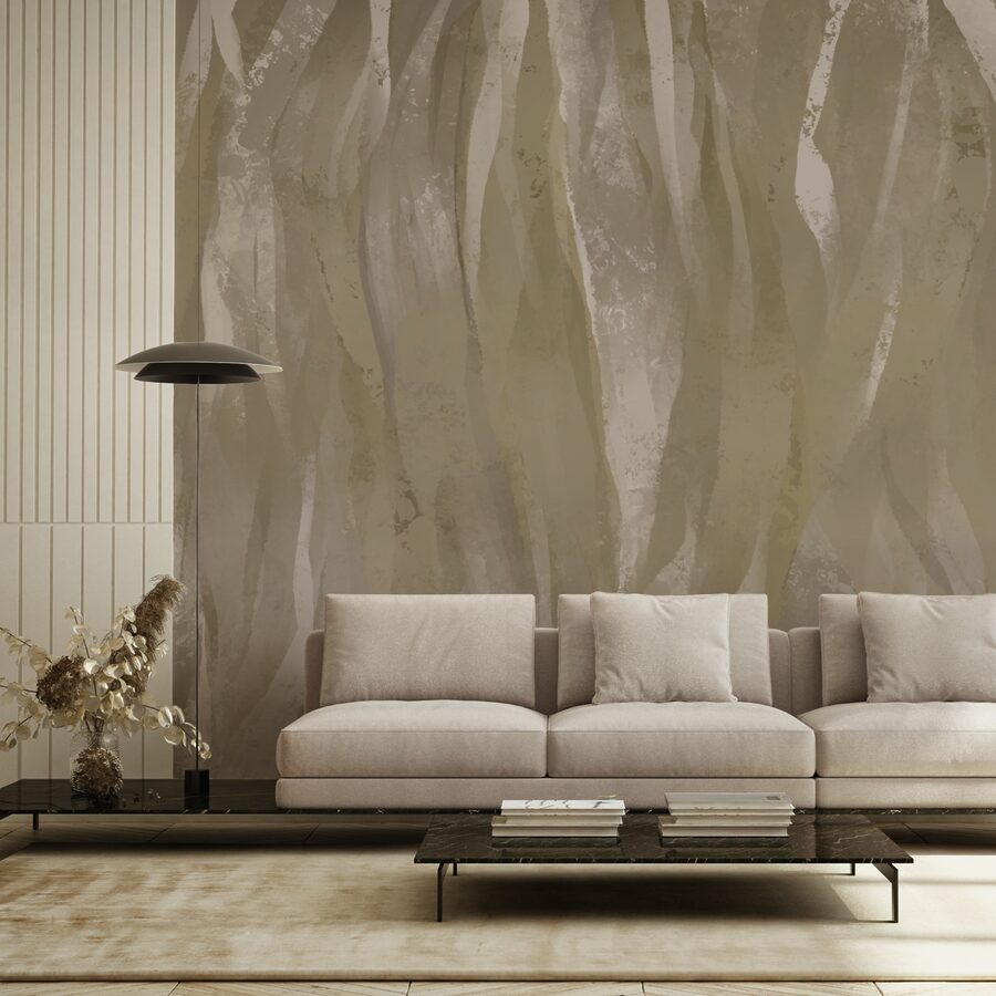 Soft, flowing abstract wave pattern.