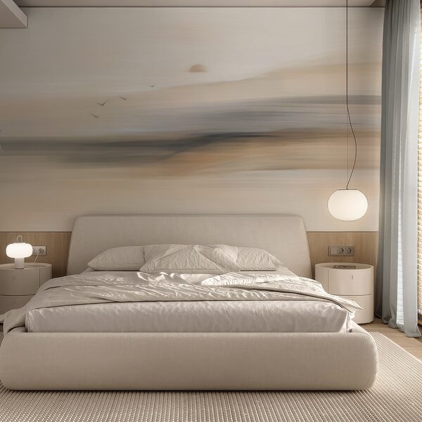 Group of birds flying in the sky