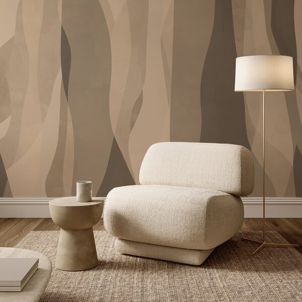 – Abstract layers of earthy tones – Abstract layers of earthy tones