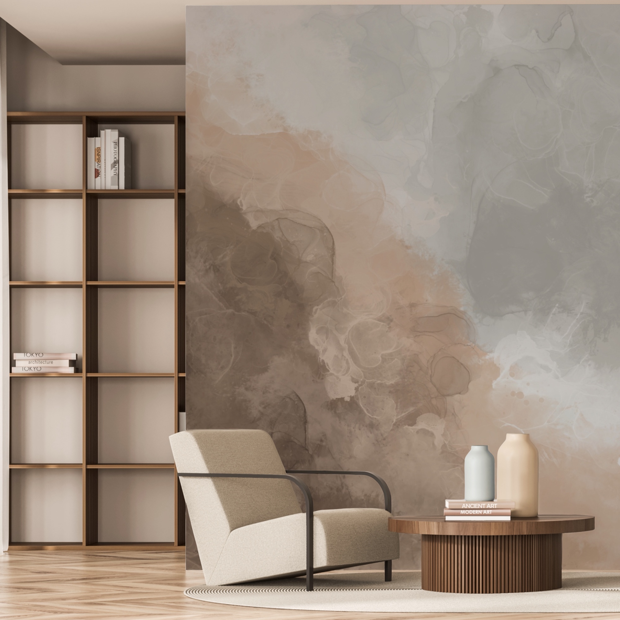 Soft hues blending into tranquility Soft hues blending into tranquility