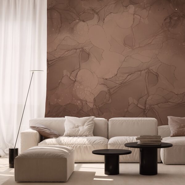 Fluid warm tones in abstract patterns Fluid warm tones in abstract patterns