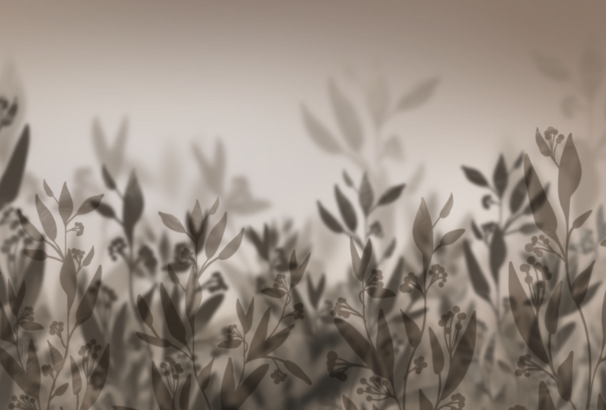 Blurry image of plants Blurry image of plants