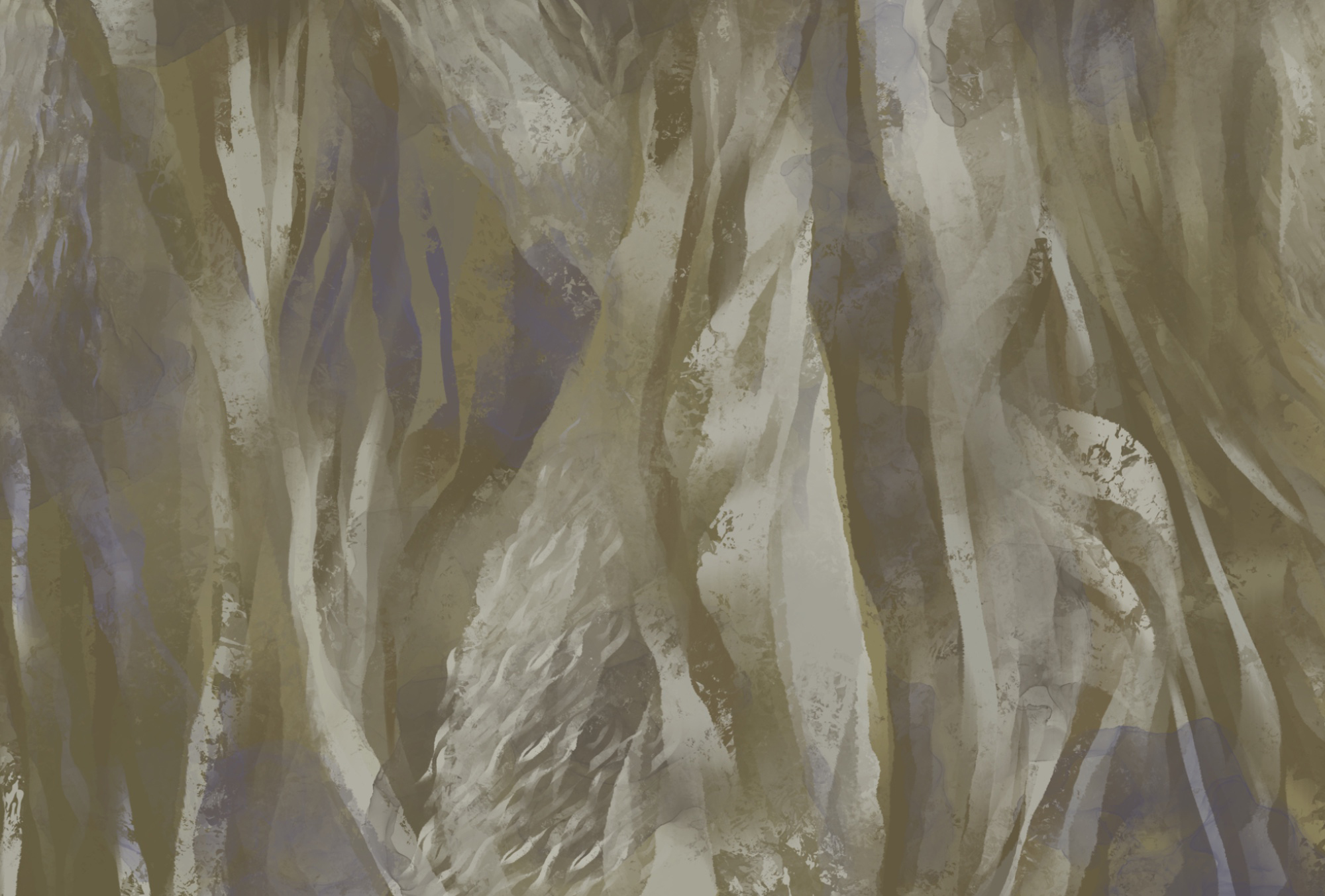 Abstract waves in soft colors