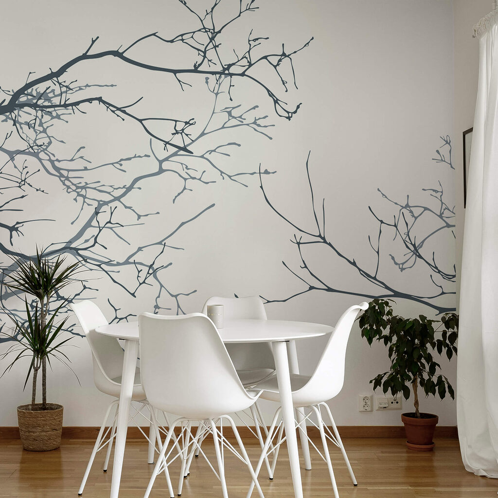 Group of bare branches