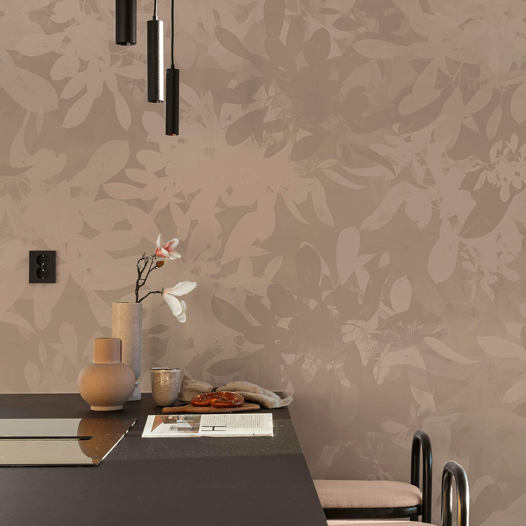 Soft floral patterns in muted tones Soft floral patterns in muted tones