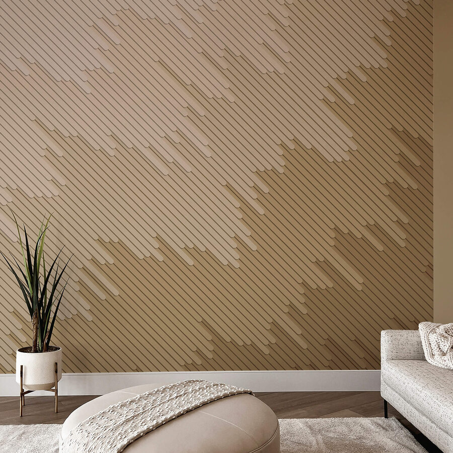 Wall murals Textured pattern in soft hues.