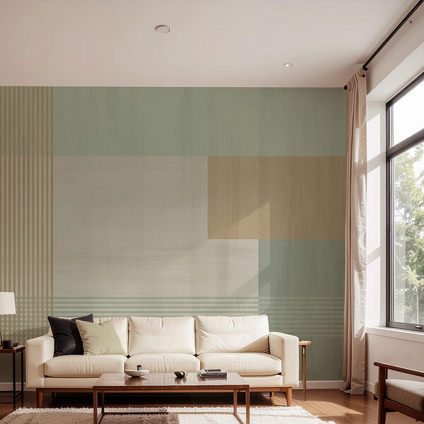 Wall murals Abstract shapes and soft colors blend. Wall murals Abstract shapes and soft colors blend.