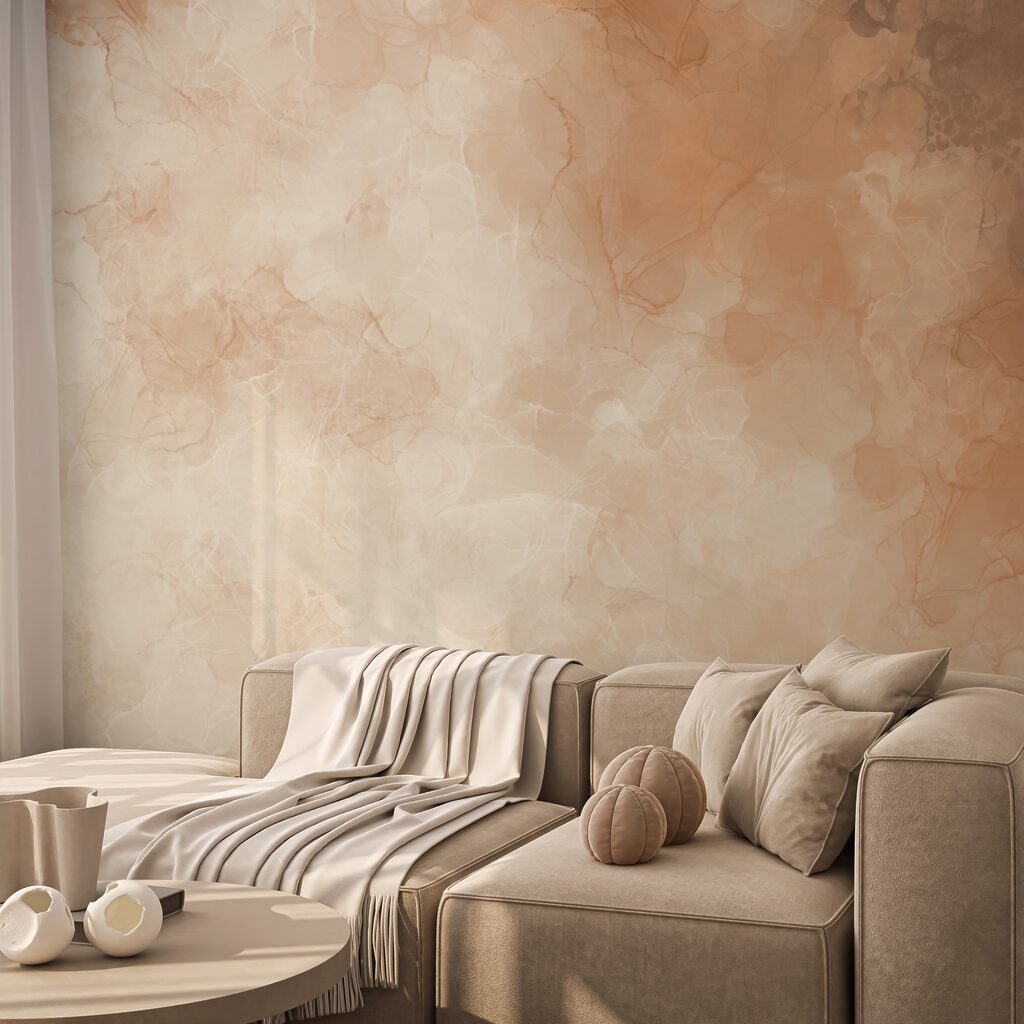 Subtle hues blending softly together