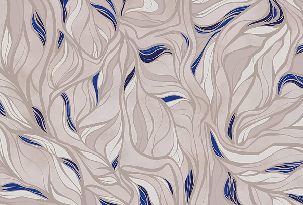 Pattern of blue and white lines Pattern of blue and white lines