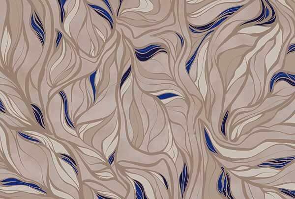 Pattern of blue and tan lines Pattern of blue and tan lines
