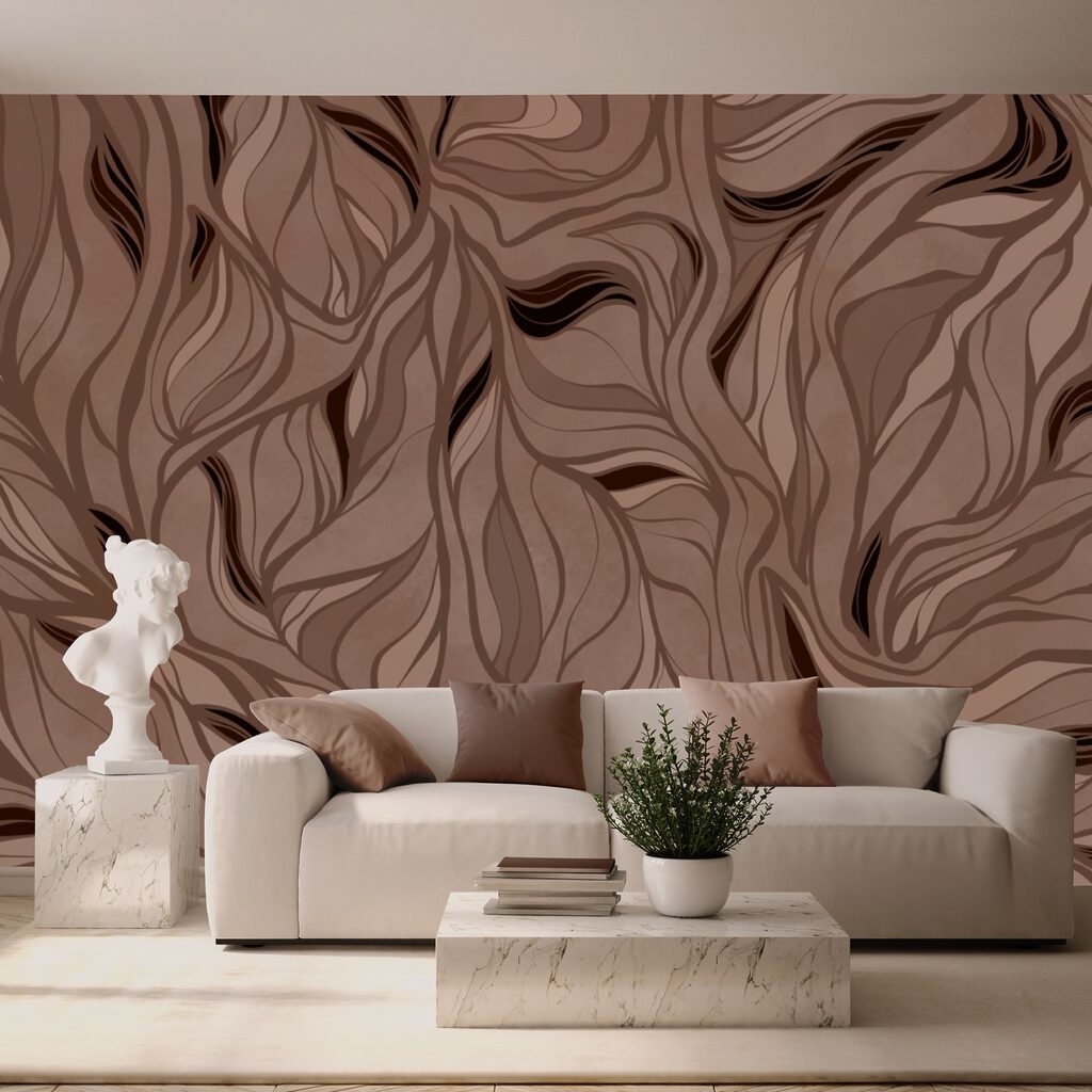 Brown and black pattern