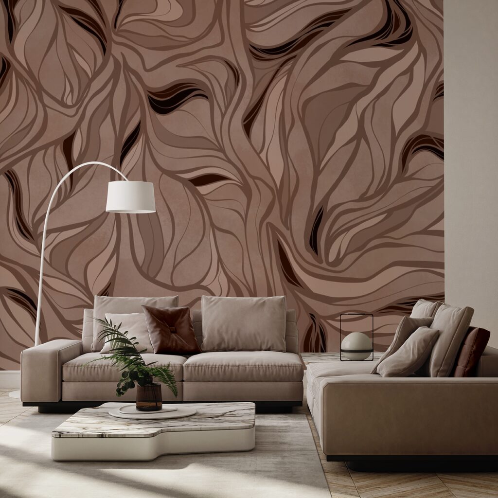 Brown and black pattern