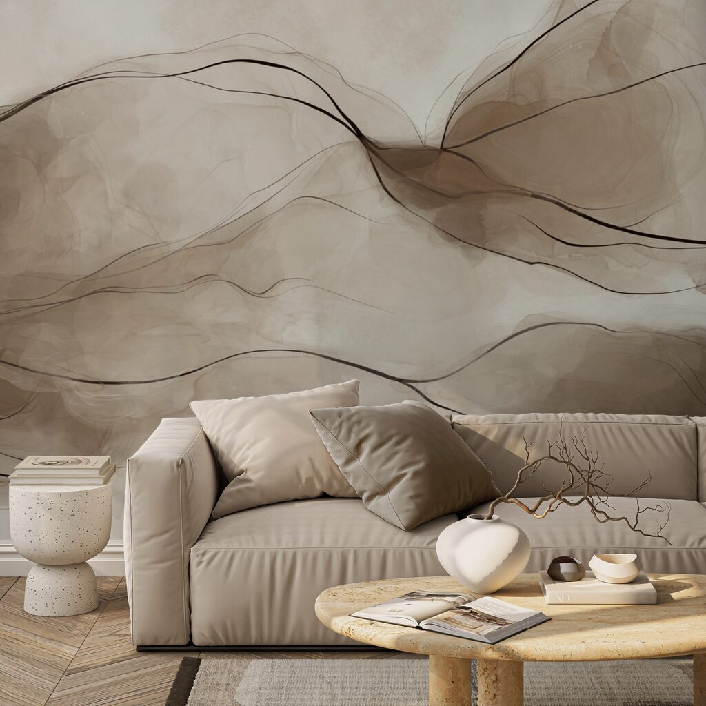 Ethereal waves of flowing colors